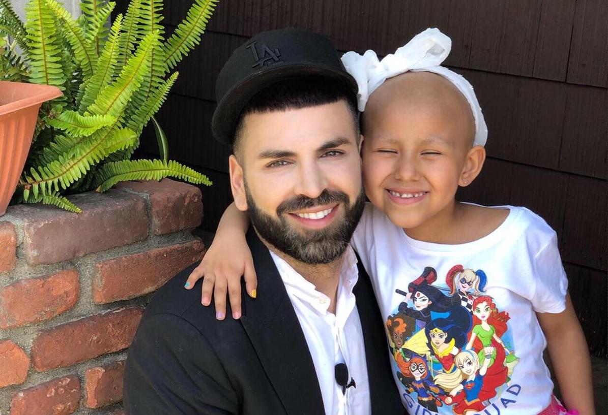 En fotos Así cumplió Jomari Goyso el sueño de una niña enferma de